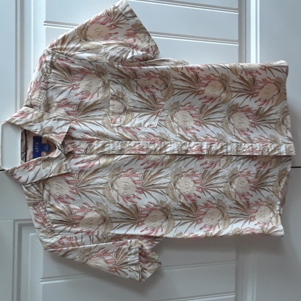 APT. 9 Mens Button Down Floral